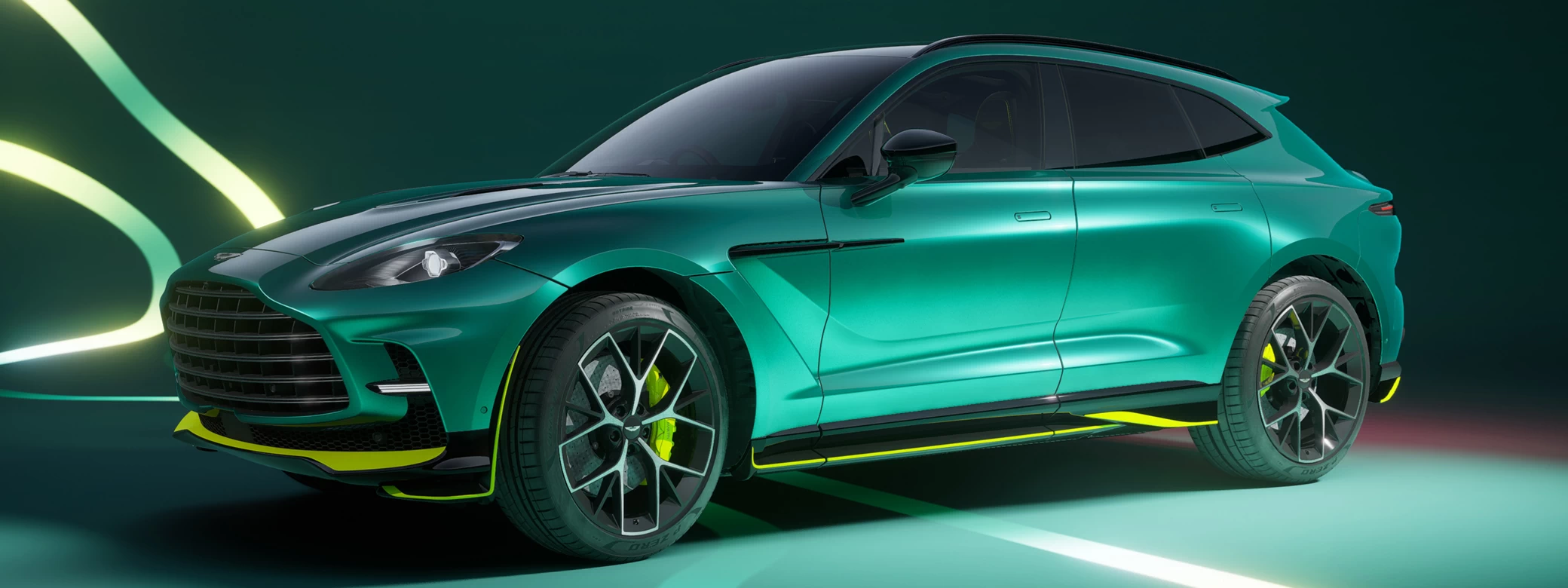 Обои автомобили Aston Martin DBX707 AMR24 UK-spec - 2024 - Car wallpapers