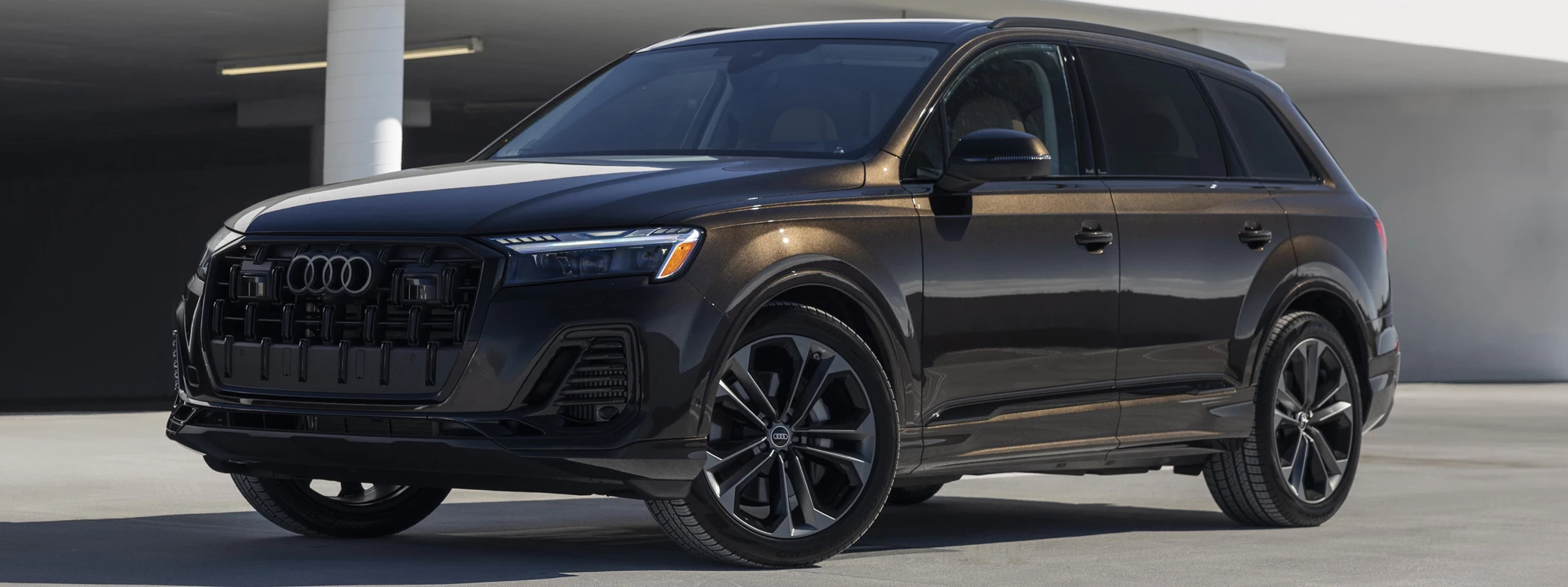   Audi Q7 55 TFSI quattro (Tamarind Brown Metallic) US-spec - 2025 - Car wallpapers