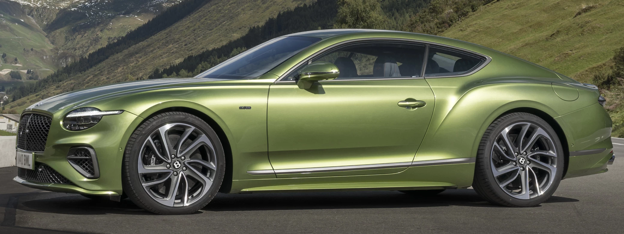 Обои автомобили Bentley Continental GT Speed First Edition (Tourmaline Green) - 2024 - Car wallpapers