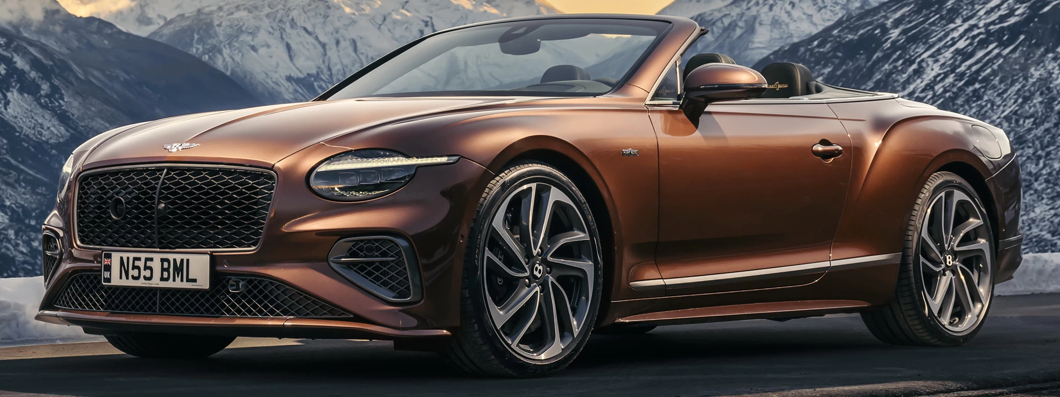 Обои автомобили Bentley Continental GT Speed Convertible First Edition (Bronze) - 2024 - Car wallpapers