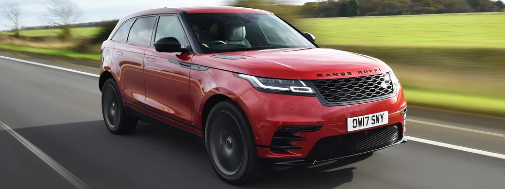 Обои автомобили Range Rover Velar R-Dynamic D300 HSE Black Pack UK-spec - 2017 - Car wallpapers