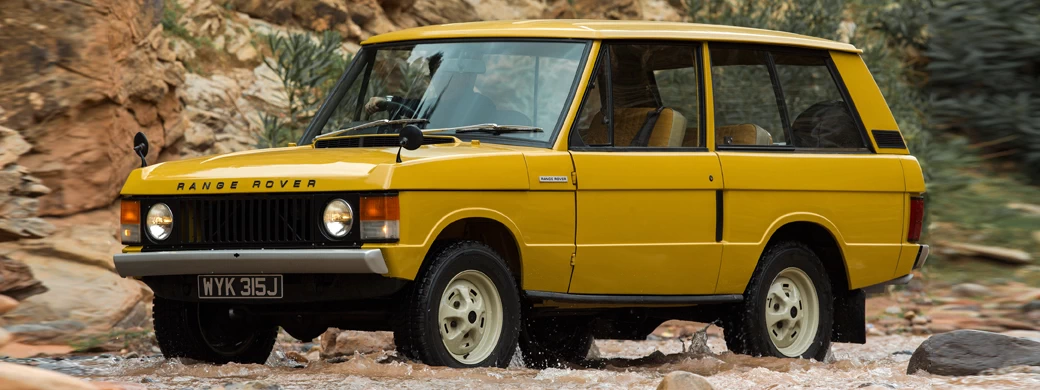 Обои автомобили Land Rover Range Rover 3door UK-spec - 1971 - Car wallpapers