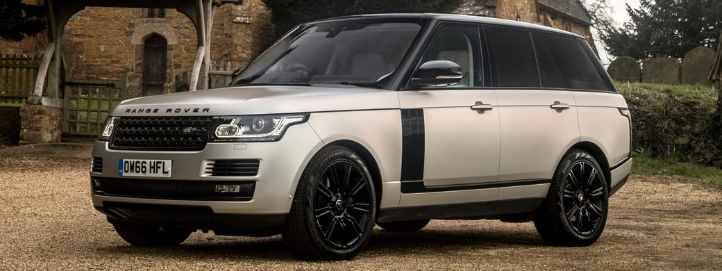 Обои автомобили Range Rover Autobiography Black Design Pack UK-spec - 2017 - Car wallpapers