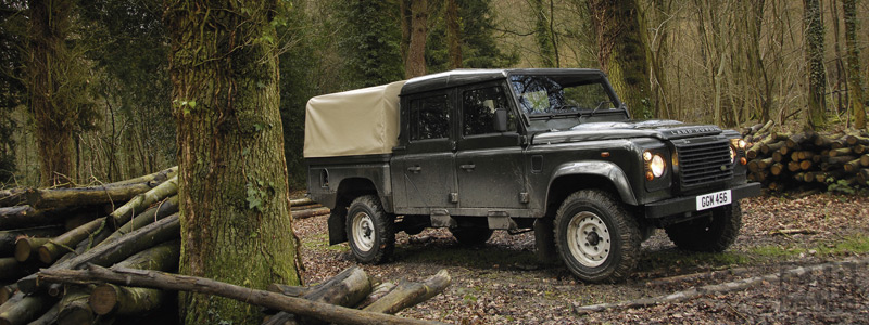 Обои автомобили Land Rover Defender Double Cab Pickup - 2007 - Car wallpapers
