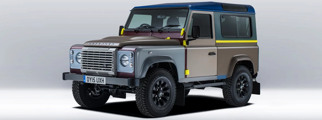 Обои автомобили Land Rover Defender 90 by Paul Smith - 2015 - Car wallpapers