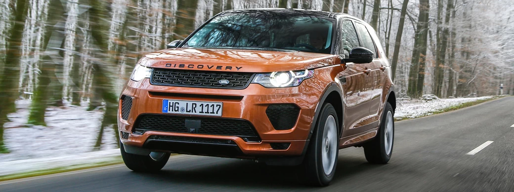 Обои автомобили Land Rover Discovery Sport HSE Si4 Dynamic Lux - 2018 - Car wallpapers