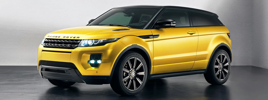 Обои автомобили Range Rover Evoque Limited Edition Sicilian Yellow - 2013 - Car wallpapers