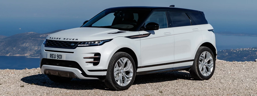 Обои автомобили Range Rover Evoque R-Dynamic (Yulong White) - 2019 - Car wallpapers