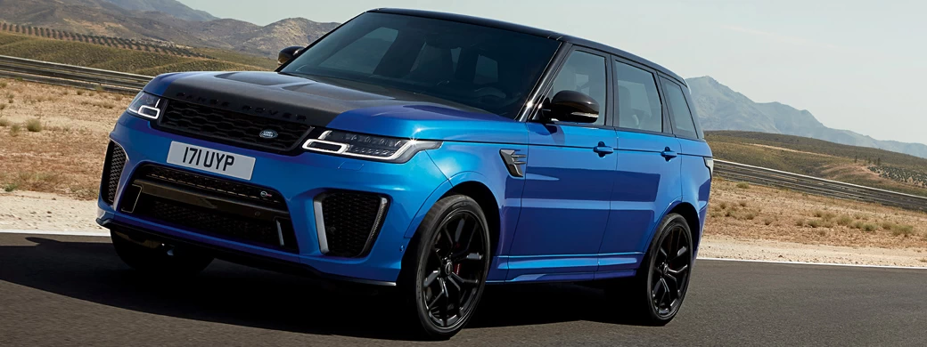 Обои автомобили Range Rover Sport SVR - 2017 - Car wallpapers