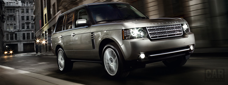 Обои автомобили Land Rover Range Rover Supercharged - 2012 - Car wallpapers
