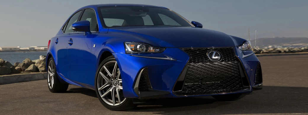 Обои автомобили Lexus IS 350 AWD F SPORT US-spec - 2016 - Car wallpapers