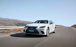   Lexus LS 500h AWD (Sonic White) - 2017