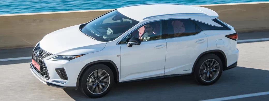 Обои автомобили Lexus RX 450h (White) - 2019 - Car wallpapers