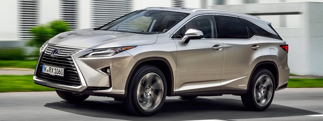 Обои автомобили Lexus RX 450hL - 2018 - Car wallpapers