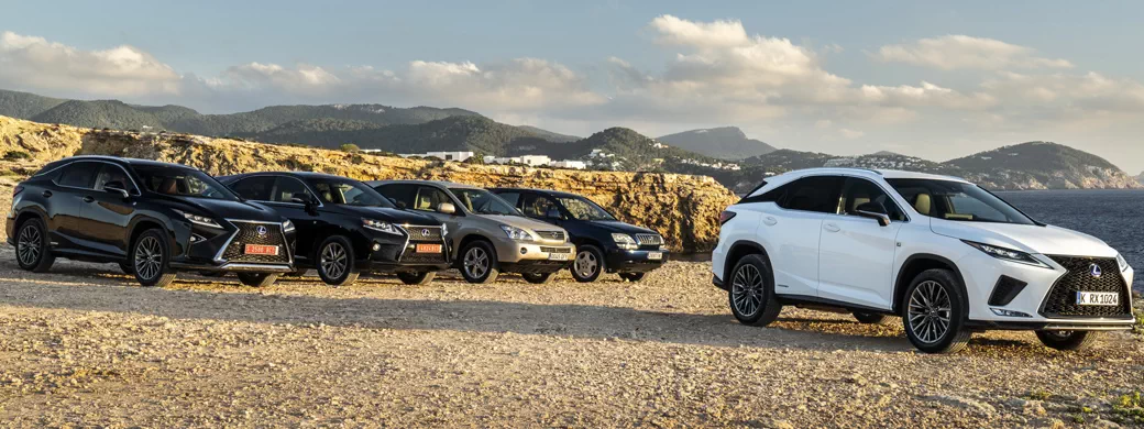 Обои автомобили Lexus RX Historic model range - 2019 - Car wallpapers