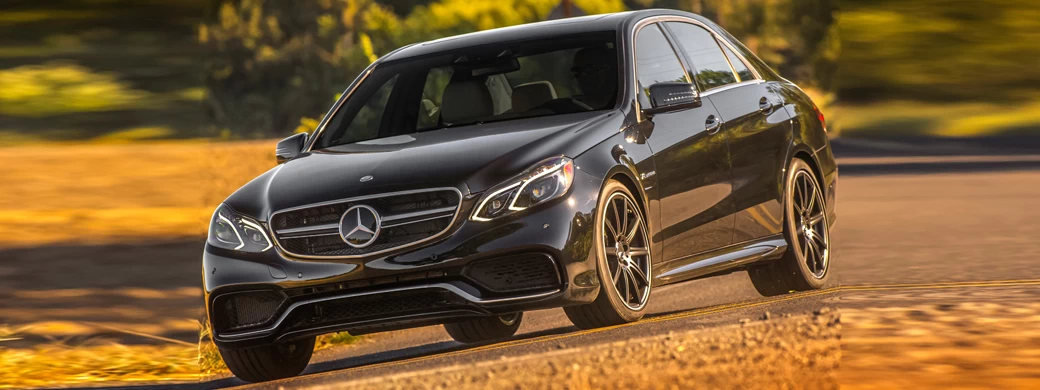 Обои автомобили Mercedes-Benz E63 AMG 4MATIC US-spec - 2014 - Car wallpapers