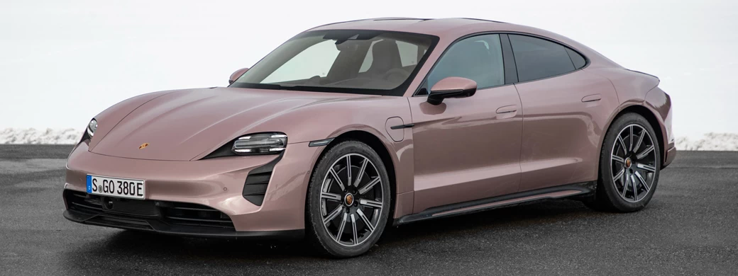 Обои автомобили Porsche Taycan (Frozen Berry Metallic) - 2021 - Car wallpapers