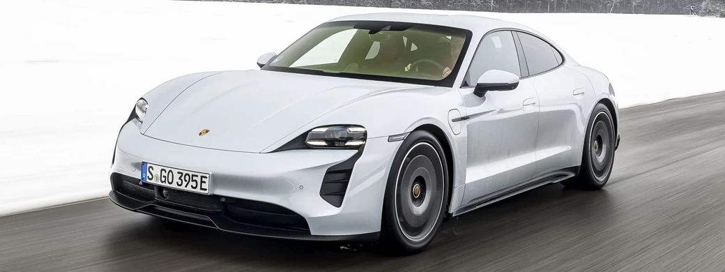 Обои автомобили Porsche Taycan (Ice Grey Metallic) - 2021 - Car wallpapers