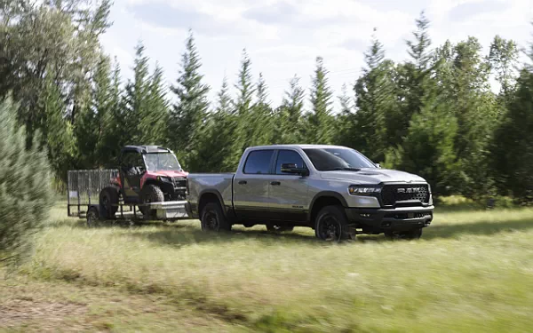   Ram 1500 Rebel (Billet Silver Metallic/Diamond Black) - 2024