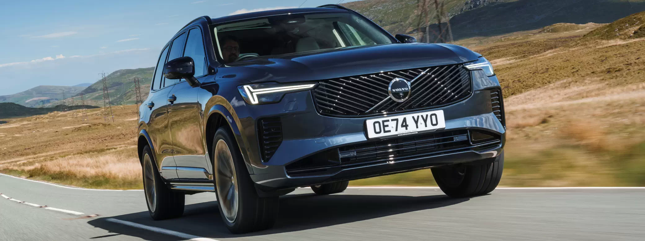 Обои автомобили Volvo XC90 T8 Recharge AWD UK-spec - 2024 - Car wallpapers