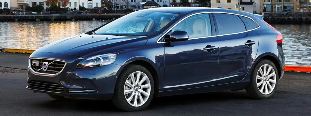 Обои автомобили Volvo V40 D4 - 2015 - Car wallpapers