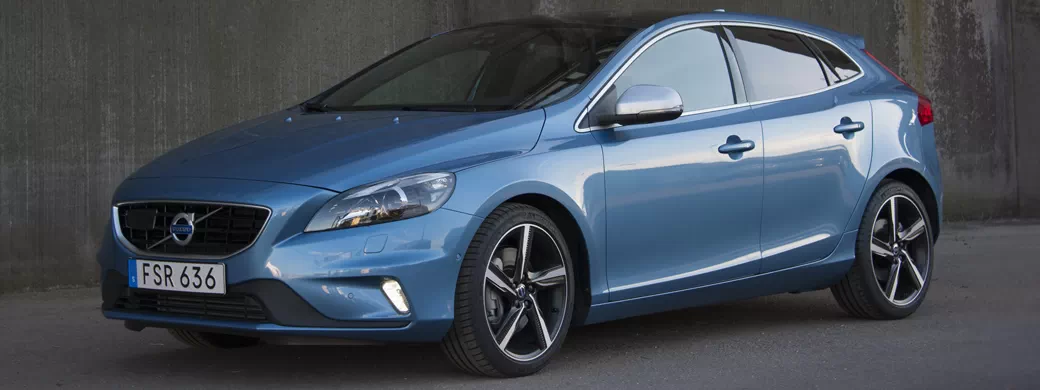 Обои автомобили Volvo V40 R-Design - 2016 - Car wallpapers