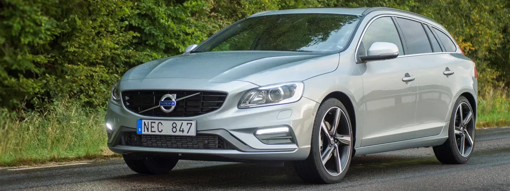 Обои автомобили Volvo V60 T5 R-Design - 2016 - Car wallpapers
