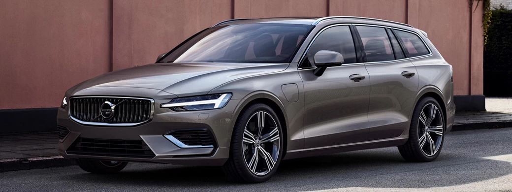 Обои автомобили Volvo V60 T8 Twin Engine AWD Inscription - 2018 - Car wallpapers
